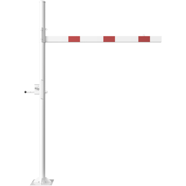 Height restriction barrier | cross tube length: 2000 mm | with triangular locking mechanism | to be fixed by plugs